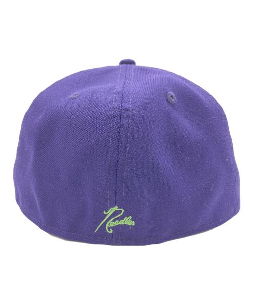 New Era（ニューエラ）New Era (ニューエラ) Needles (ニードルズ) キャップ パープルの古着・服飾アイテム