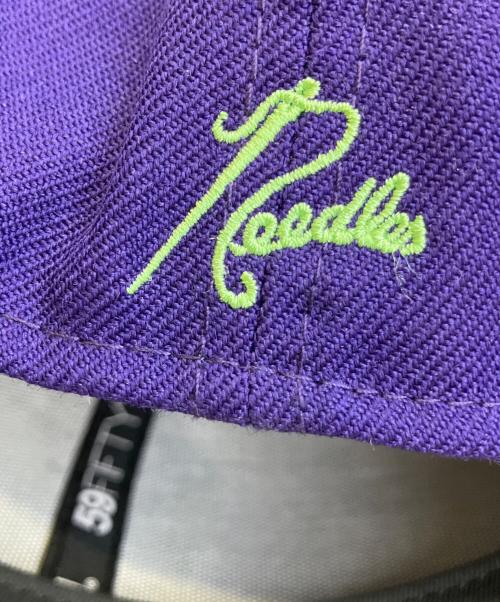 New Era（ニューエラ）New Era (ニューエラ) Needles (ニードルズ) キャップ パープルの古着・服飾アイテム