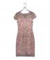 TADASHI SHOJI (タダシ ショージ) レースワンピース ピンク：12000円