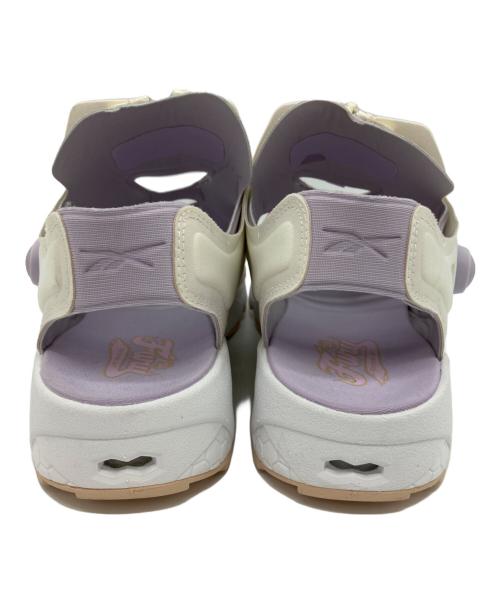REEBOK（リーボック）REEBOK (リーボック) INSTAPUMP FURY SANDAL ZIP パープル×ホワイト サイズ:27の古着・服飾アイテム