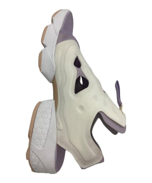 REEBOK（リーボック）REEBOK (リーボック) INSTAPUMP FURY SANDAL ZIP パープル×ホワイト サイズ:27の古着・服飾アイテム