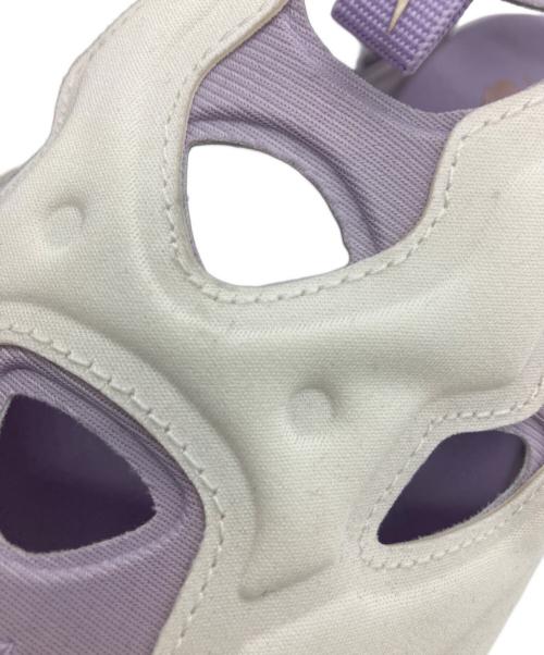 REEBOK（リーボック）REEBOK (リーボック) INSTAPUMP FURY SANDAL ZIP パープル×ホワイト サイズ:27の古着・服飾アイテム