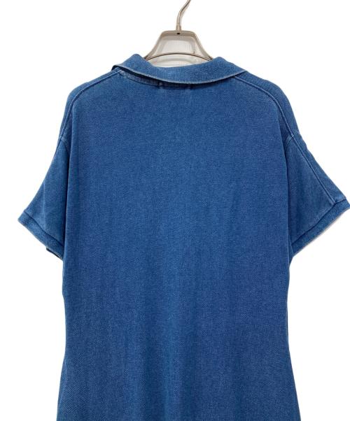 LACOSTE（ラコステ）LACOSTE (ラコステ) インディゴ 鹿の子地 ポロドレス インディゴ サイズ:34の古着・服飾アイテム