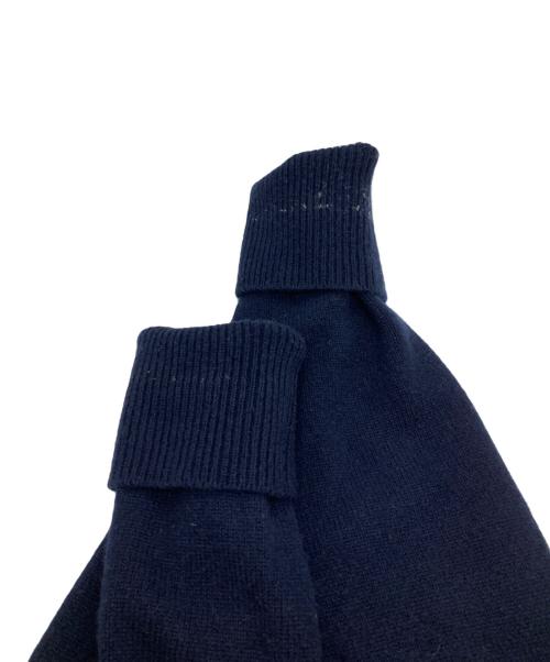 LACOSTE（ラコステ）LACOSTE (ラコステ) 2WAYタートルネックニットワンピース ネイビー サイズ:36の古着・服飾アイテム