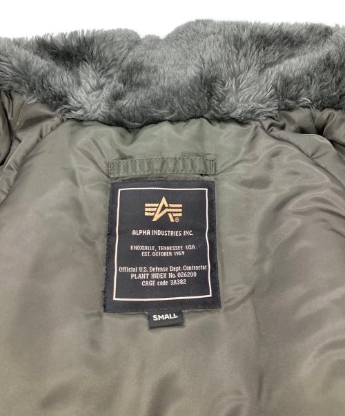 ALPHA INDUSTRIES（アルファインダストリーズ）ALPHA INDUSTRIES (アルファインダストリーズ) N-3Bタイプコート カーキ サイズ:Sの古着・服飾アイテム