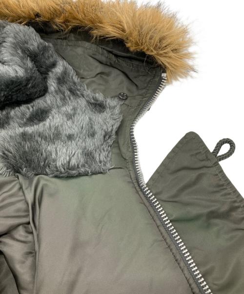 ALPHA INDUSTRIES（アルファインダストリーズ）ALPHA INDUSTRIES (アルファインダストリーズ) N-3Bタイプコート カーキ サイズ:Sの古着・服飾アイテム