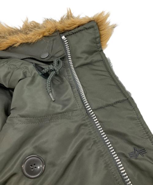 ALPHA INDUSTRIES（アルファインダストリーズ）ALPHA INDUSTRIES (アルファインダストリーズ) N-3Bタイプコート カーキ サイズ:Sの古着・服飾アイテム