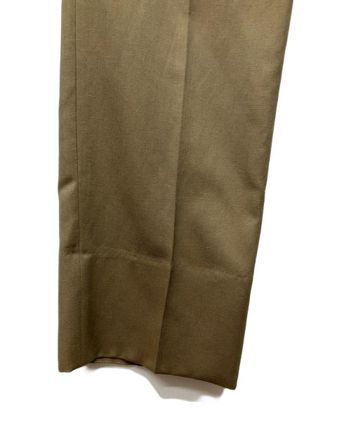 UNITED ARROWS（ユナイテッドアローズ）UNITED ARROWS (ユナイテッドアローズ) MARZOTTO/ソラーロ 1プリーツ パンツ ベージュ サイズ:44の古着・服飾アイテム