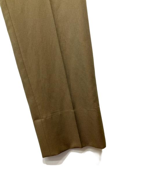 UNITED ARROWS（ユナイテッドアローズ）UNITED ARROWS (ユナイテッドアローズ) MARZOTTO/ソラーロ 1プリーツ パンツ ベージュ サイズ:44の古着・服飾アイテム