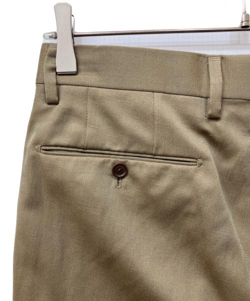 UNITED ARROWS（ユナイテッドアローズ）UNITED ARROWS (ユナイテッドアローズ) MARZOTTO/ソラーロ 1プリーツ パンツ ベージュ サイズ:44の古着・服飾アイテム