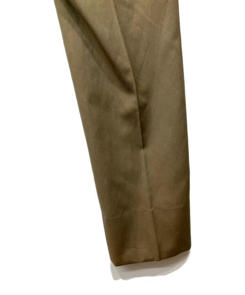 UNITED ARROWS（ユナイテッドアローズ）UNITED ARROWS (ユナイテッドアローズ) MARZOTTO/ソラーロ 1プリーツ パンツ ベージュ サイズ:44の古着・服飾アイテム