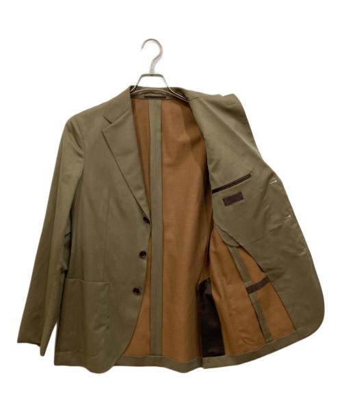 UNITED ARROWS（ユナイテッドアローズ）UNITED ARROWS (ユナイテッドアローズ) MARZOTTO/ソラーロ 3ボタンジャケット ベージュ サイズ:46の古着・服飾アイテム