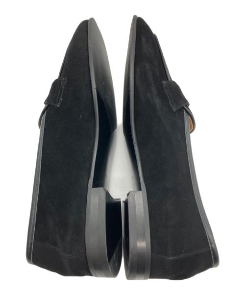 UNITED ARROWS（ユナイテッドアローズ）UNITED ARROWS (ユナイテッドアローズ) スエード シングル モンクストラップ スリッポン ブラック サイズ:43の古着・服飾アイテム