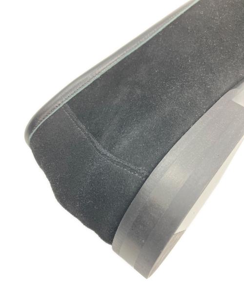 UNITED ARROWS（ユナイテッドアローズ）UNITED ARROWS (ユナイテッドアローズ) スエード シングル モンクストラップ スリッポン ブラック サイズ:43の古着・服飾アイテム