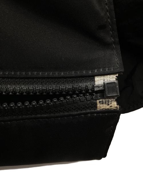 BOTTEGA VENETA（ボッテガベネタ）BOTTEGA VENETA (ボッテガベネタ) ナイロンポーチ ブラックの古着・服飾アイテム