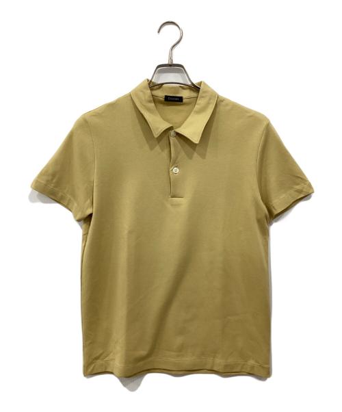 Cruciani（クルチアーニ）CRUCIANI (クルチアーニ) ポロシャツ イエロー サイズ:48の古着・服飾アイテム