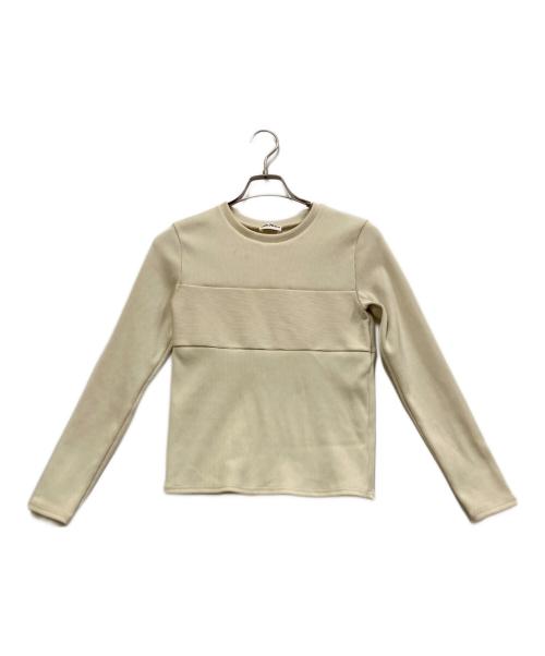 gajess（ガジェス）Gajess (ガジェス) bandeau rib tops アイボリー サイズ:FREEの古着・服飾アイテム