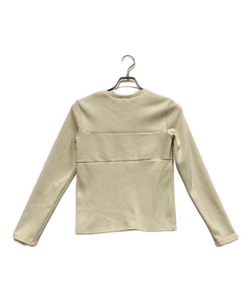 gajess（ガジェス）Gajess (ガジェス) bandeau rib tops アイボリー サイズ:FREEの古着・服飾アイテム