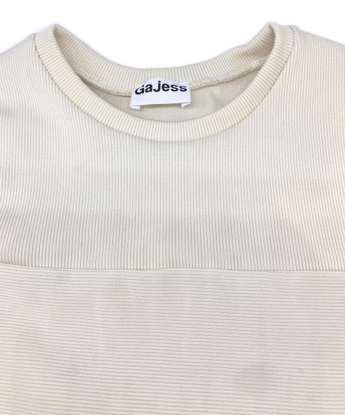 gajess（ガジェス）Gajess (ガジェス) bandeau rib tops アイボリー サイズ:FREEの古着・服飾アイテム