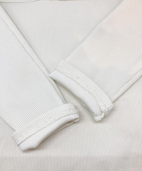 gajess（ガジェス）Gajess (ガジェス) bandeau rib tops アイボリー サイズ:FREEの古着・服飾アイテム