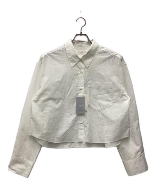 IENA（イエナ）IENA (イエナ) タイプライタークロップドシャツ ホワイト サイズ:SIZE Freeの古着・服飾アイテム
