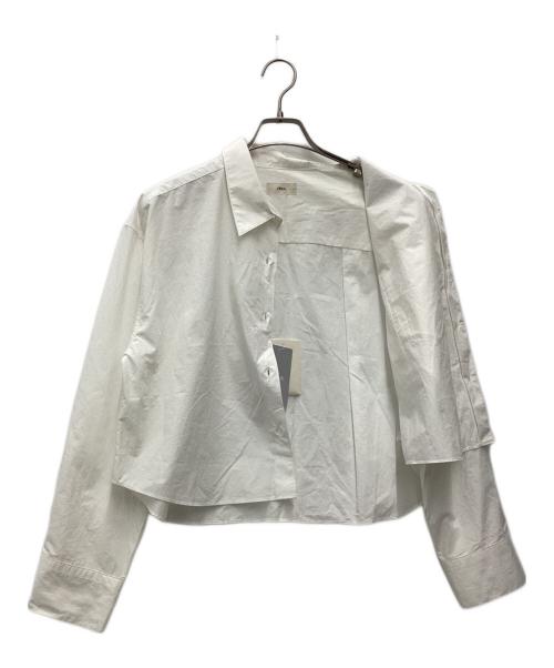 IENA（イエナ）IENA (イエナ) タイプライタークロップドシャツ ホワイト サイズ:SIZE Freeの古着・服飾アイテム