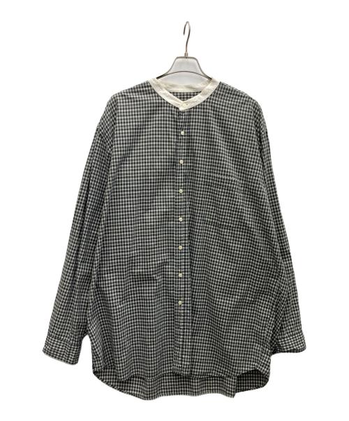 AKA Eddie Bauer（エーケーエーエディー・バウアー）AKA Eddie Bauer (エーケーエーエディー・バウアー) オーバーサイズチェックシャツ グリーン サイズ:XXXLの古着・服飾アイテム