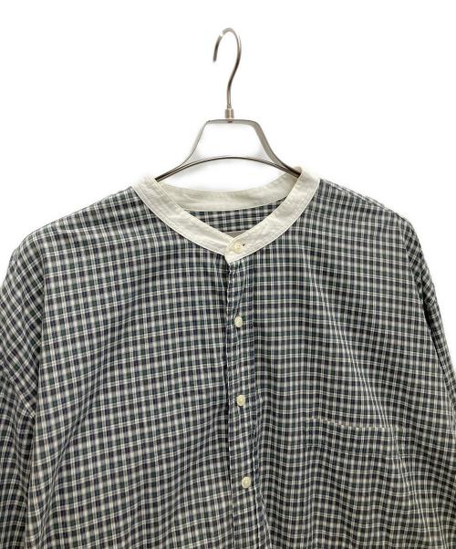 AKA Eddie Bauer（エーケーエーエディー・バウアー）AKA Eddie Bauer (エーケーエーエディー・バウアー) オーバーサイズチェックシャツ グリーン サイズ:XXXLの古着・服飾アイテム