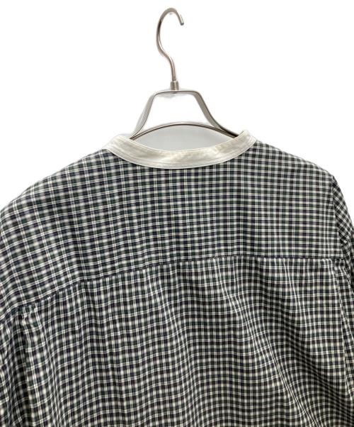 AKA Eddie Bauer（エーケーエーエディー・バウアー）AKA Eddie Bauer (エーケーエーエディー・バウアー) オーバーサイズチェックシャツ グリーン サイズ:XXXLの古着・服飾アイテム