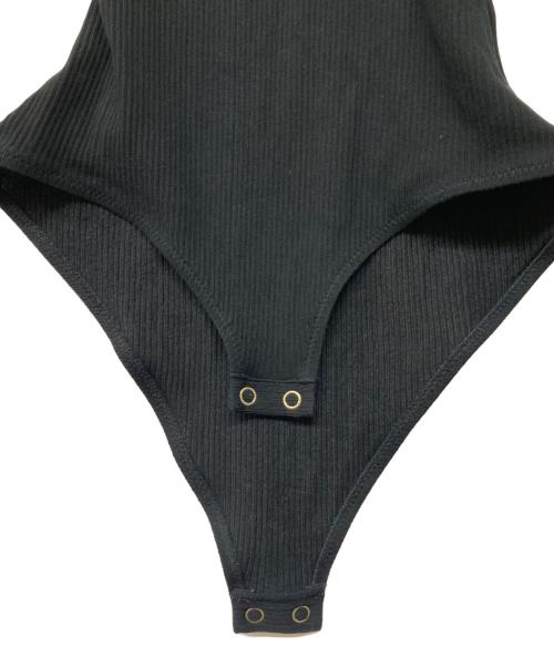 THINGS THAT MATTER（シングスザットマター）THINGS THAT MATTER (シングスザットマター) SKIN BREATHING OPEN BACK BODY SUIT ブラック サイズ:FREEの古着・服飾アイテム