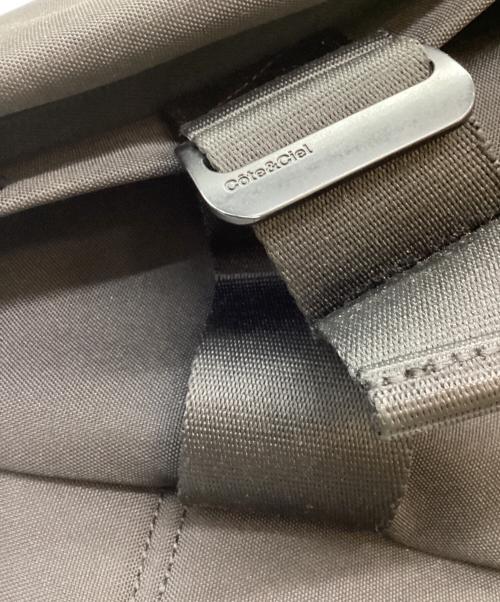 Cote&Ciel（コートエシエル）Cote&Ciel (コートエシエル) バックパック ブラックの古着・服飾アイテム