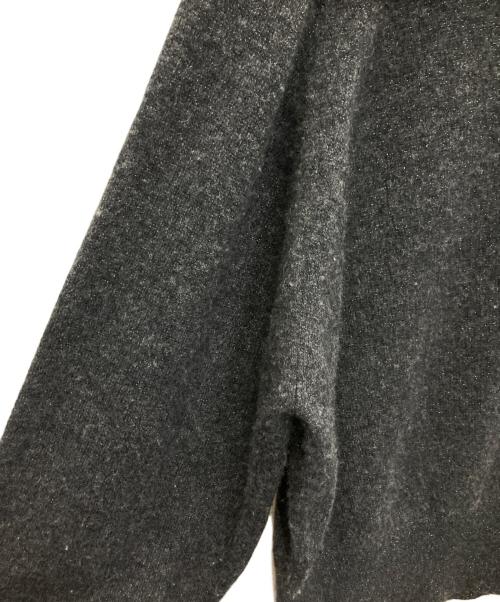 stola.（ストラ）stola. (ストラ) ラメミックスラクーン混ニットプルオーバー ブラック サイズ:SIZEFREEの古着・服飾アイテム