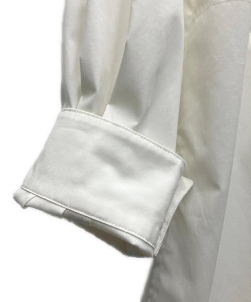 LOUNIE（ルーニー）LOUNIE (ルーニー) バンドカラービッグシャツ ホワイト サイズ:SIZE38の古着・服飾アイテム