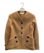 CYCLASシクラス）の古着「ノーカラージャケット」｜ベージュ