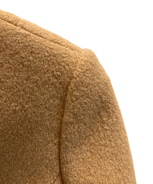 CYCLAS（シクラス）CYCLAS (シクラス) ノーカラージャケット ベージュ サイズ:SIZE 36の古着・服飾アイテム