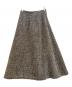MUSE de Deuxieme Classe (ミューズ ドゥーズィエム クラス) TWEED フレアスカート ブラック サイズ:SIZE 36：10000円