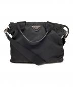 PRADAプラダ）の古着「2WAYナイロンショルダーバッグ」｜ブラック