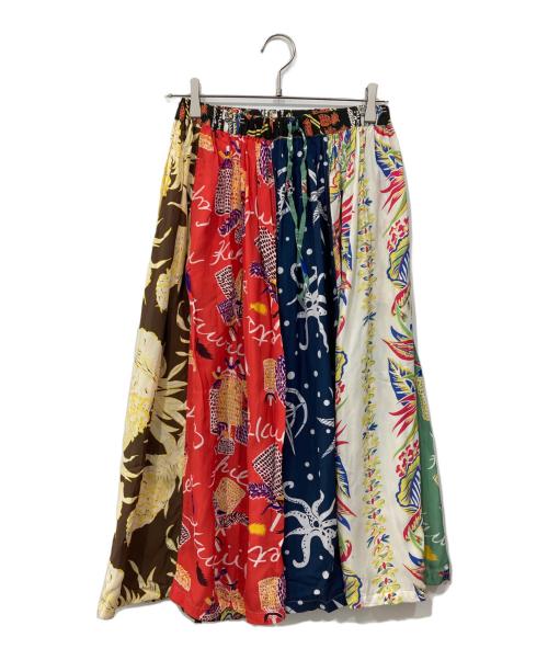 Sun Surf（サンサーフ）Sun Surf (サンサーフ) ロングスカート マルチカラー サイズ:Freeの古着・服飾アイテム