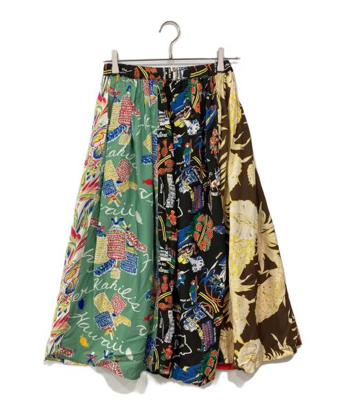 Sun Surf（サンサーフ）Sun Surf (サンサーフ) ロングスカート マルチカラー サイズ:Freeの古着・服飾アイテム