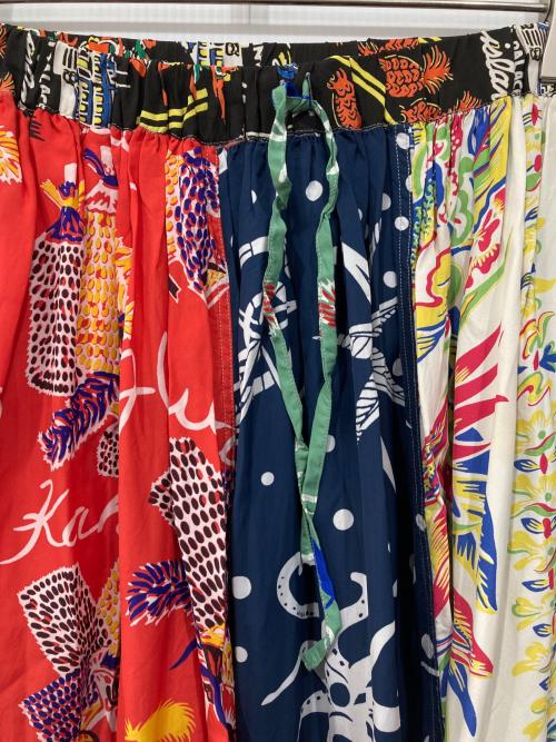 Sun Surf（サンサーフ）Sun Surf (サンサーフ) ロングスカート マルチカラー サイズ:Freeの古着・服飾アイテム