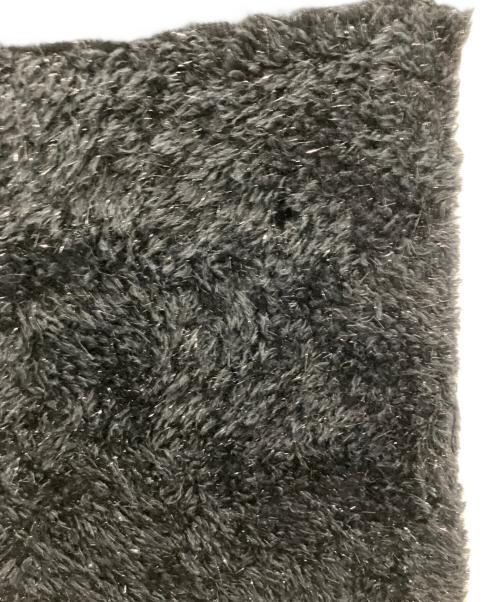 uncrave（アンクレイヴ）uncrave (アンクレイヴ) ヘアリー ラメ ニット スカート ブラック サイズ:2の古着・服飾アイテム