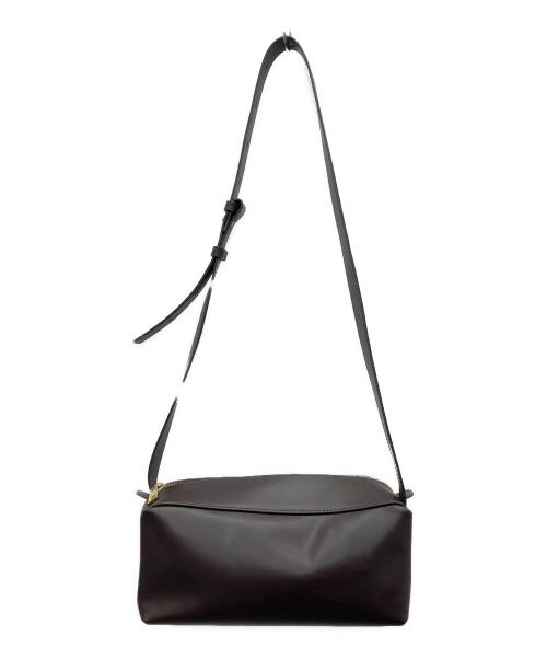 LA SCAIA（ラスカイア）LA SCAIA (ラスカイア) スクエアショルダーバッグ ブラウンの古着・服飾アイテム