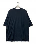 YOKEヨーク）の古着「DROP SHOULDER HALF SLEEVE T-SHIRT」｜ネイビー