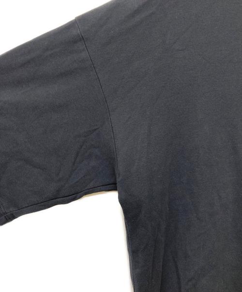 YOKE（ヨーク）YOKE (ヨーク) DROP SHOULDER HALF SLEEVE T-SHIRT ネイビー サイズ:3の古着・服飾アイテム
