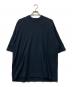 YOKE（ヨーク）の古着「DROP SHOULDER HALF SLEEVE T-SHIRT」｜ネイビー