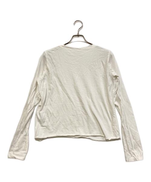 DEUXIEME CLASSE（ドゥーズィエム クラス）Deuxieme Classe (ドゥーズィエム クラス) Layering Tシャツ short ホワイト サイズ:FREEの古着・服飾アイテム