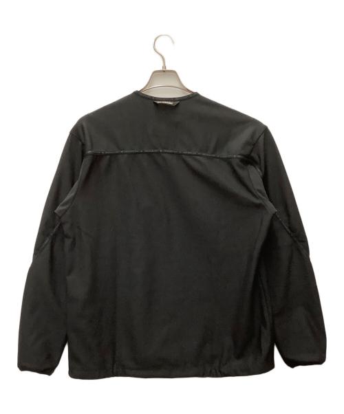 and wander（アンドワンダー）and wander (アンドワンダー) light fleece pullover ブラック サイズ:4の古着・服飾アイテム