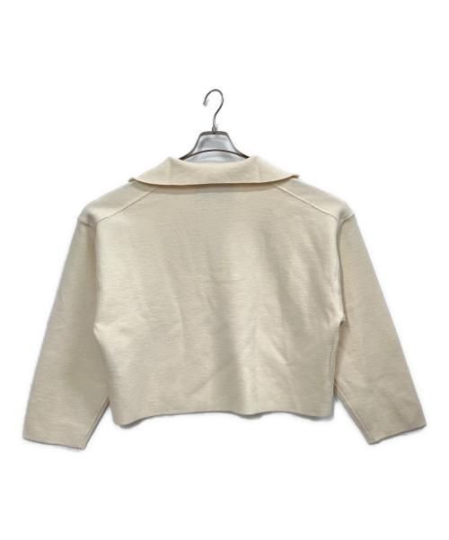ticca（ティッカ）ticca (ティッカ) ミラノリブハーフジッププルオーバー ホワイト サイズ:FREEの古着・服飾アイテム