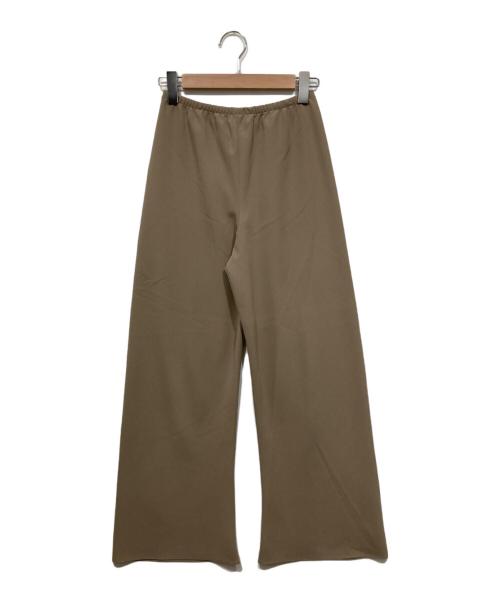 AP STUDIO（エーピーストゥディオ）AP STUDIO (エーピーストゥディオ) エラスティックパンツ ベージュ サイズ:34の古着・服飾アイテム