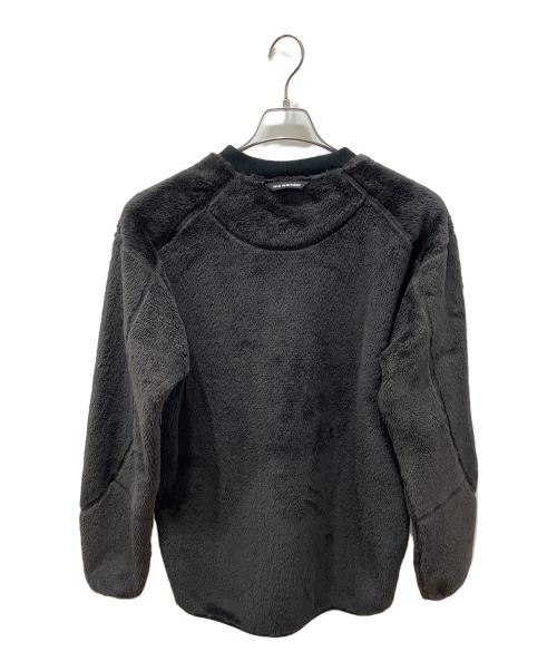 and wander（アンドワンダー）and wander (アンドワンダー) high loft fleece pullover ブラック サイズ:4の古着・服飾アイテム